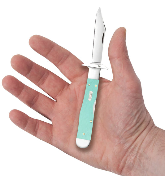 Case Smooth Seafoam Green G-10 Cheetah® Cub