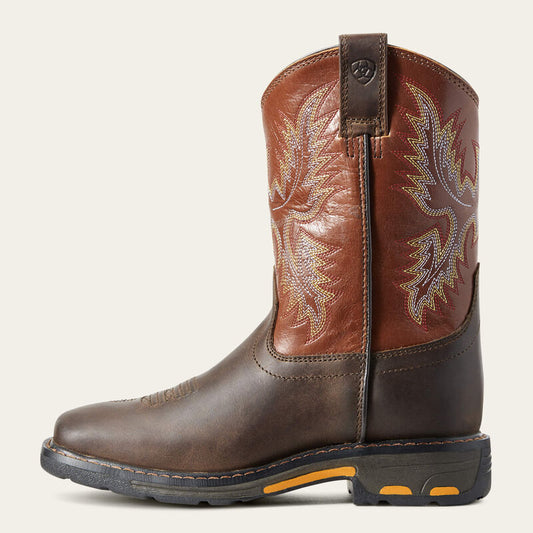 Ariat Youth WorkHog Wide Square Toe Boot