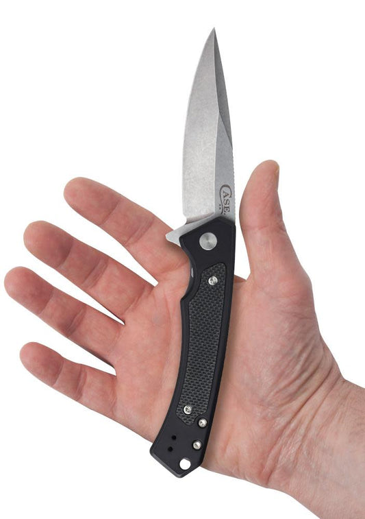 Case Black Anodized Aluminum G-10 Marilla® with S35VN Blade