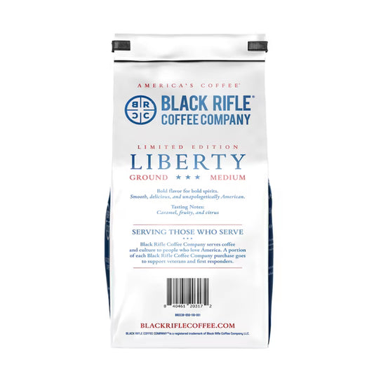 Black Rifle Coffee Company Liberty Roast, Medium Roast, Ground Coffee 11oz