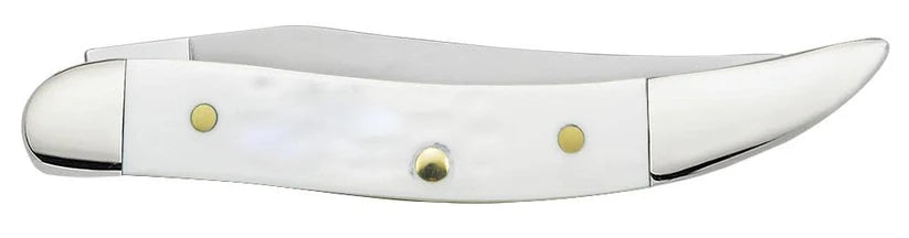 Case SparXX™ Standard Jig White Synthetic Small Texas Toothpick 60180 Pocket Knife