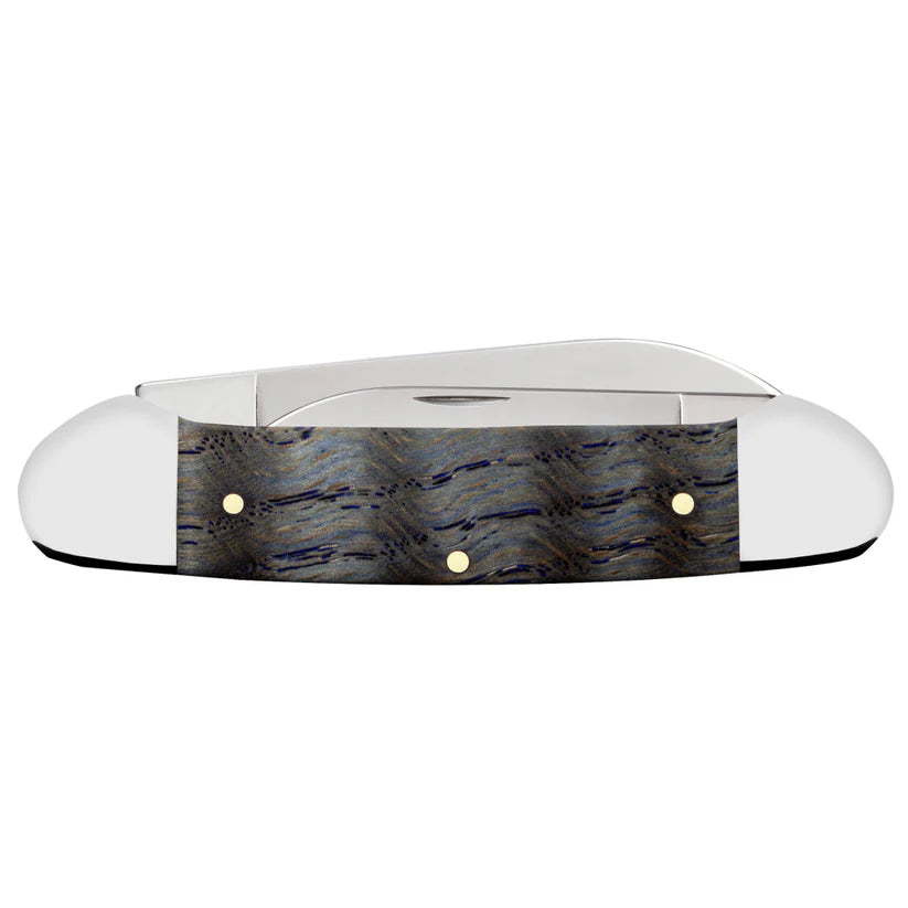 Case Smooth Blue Curly Oak Canoe