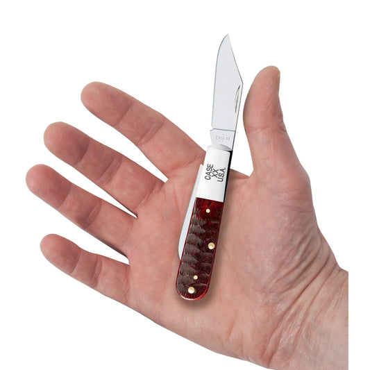 Case Gator Jigged Old Red Bone Barlow 51544 Pocket Knife