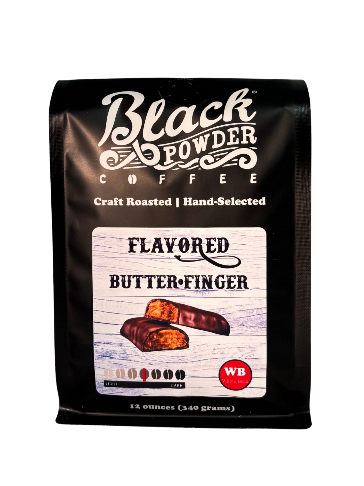Black Powder Coffee Butterfinger Blend - 12oz
