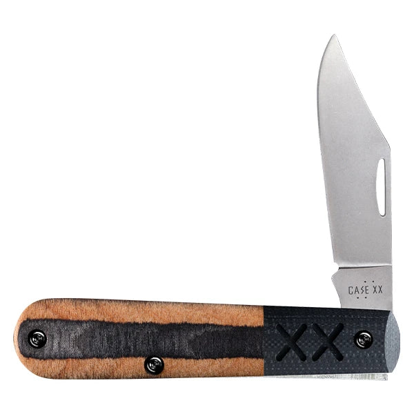 Case Barlow XR Crossroads Buckskin DymaLux Wood S35VN Steel 10937 Pocket Knife