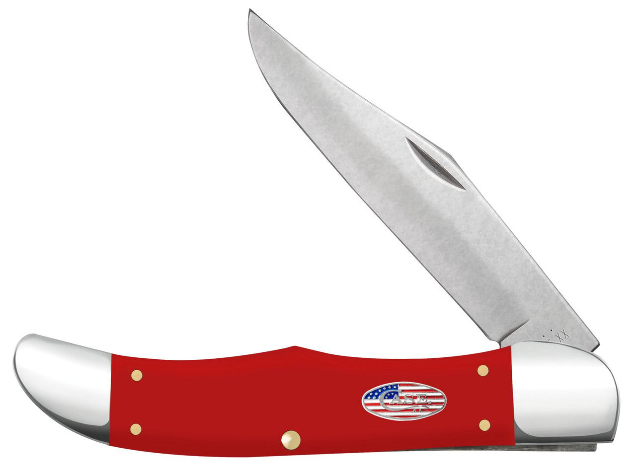 Case American Workman Red Synthetic Smooth Folding Hunter