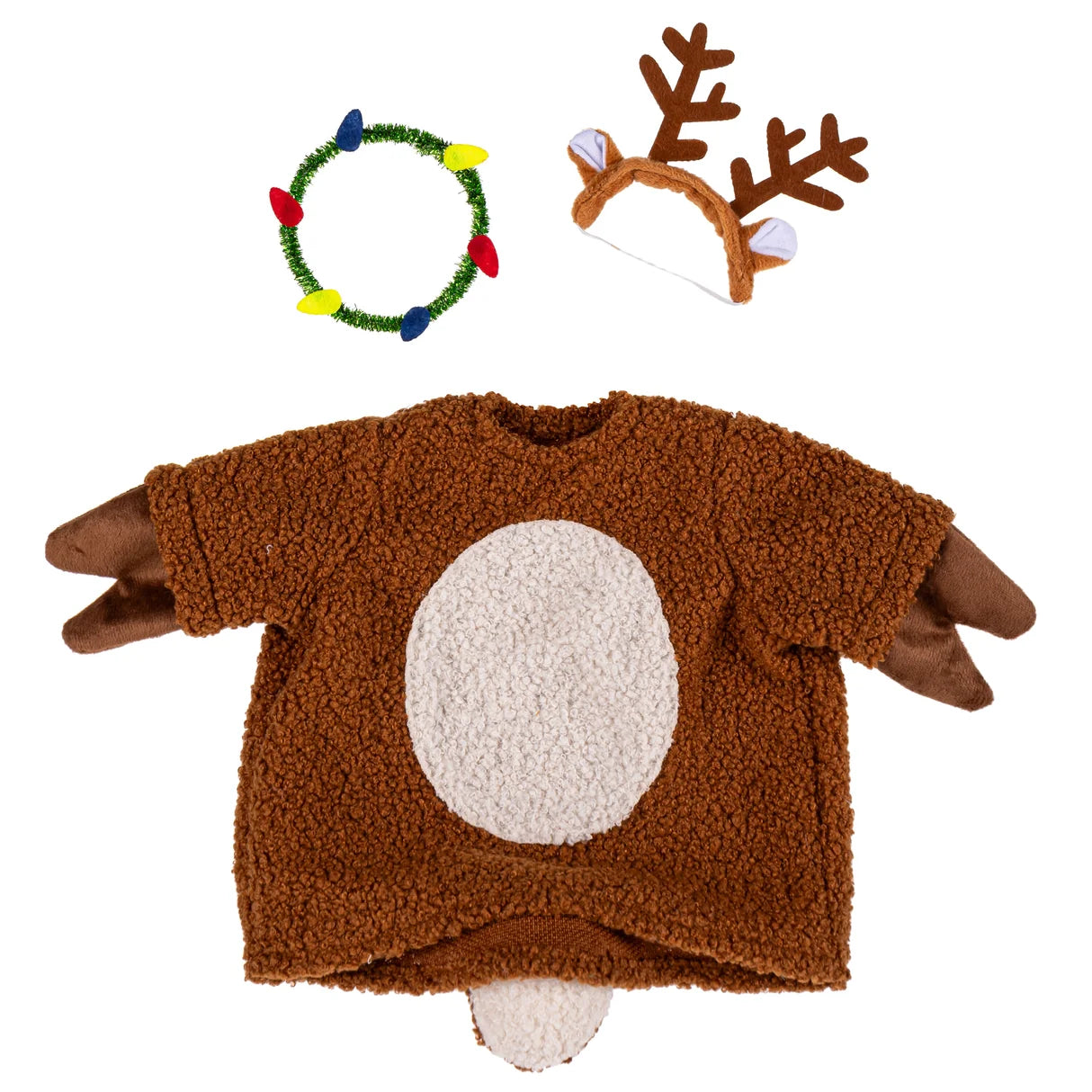 Evergreen Giddy the Goose Outfit, Reindeer, Porch Goose