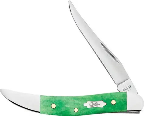 Case Emerald Green Bone Smooth Small Texas Toothpick