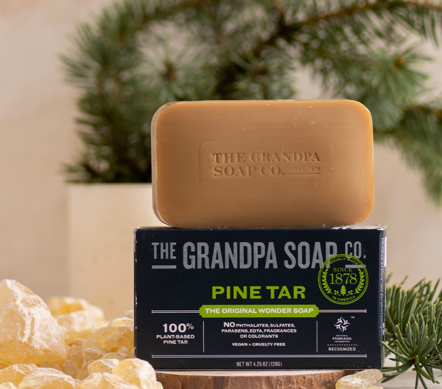 The Grandpa Soap Co. Pine Tar Bar Soap
