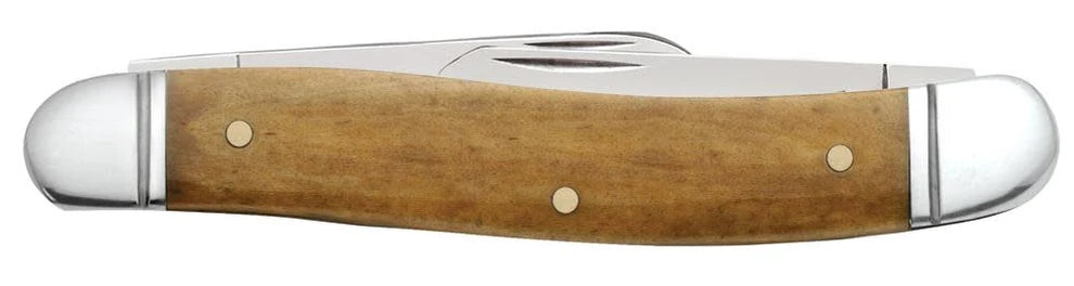 Case Smooth Antique Bone Medium Stockman 58185 Pocket Knife