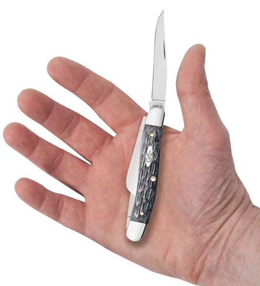 Case Stockman Pocket Worn® Crandall Jig Gray Bone Medium