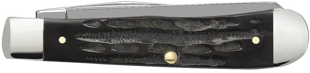 Case Jigged Buffalo Horn Trapper