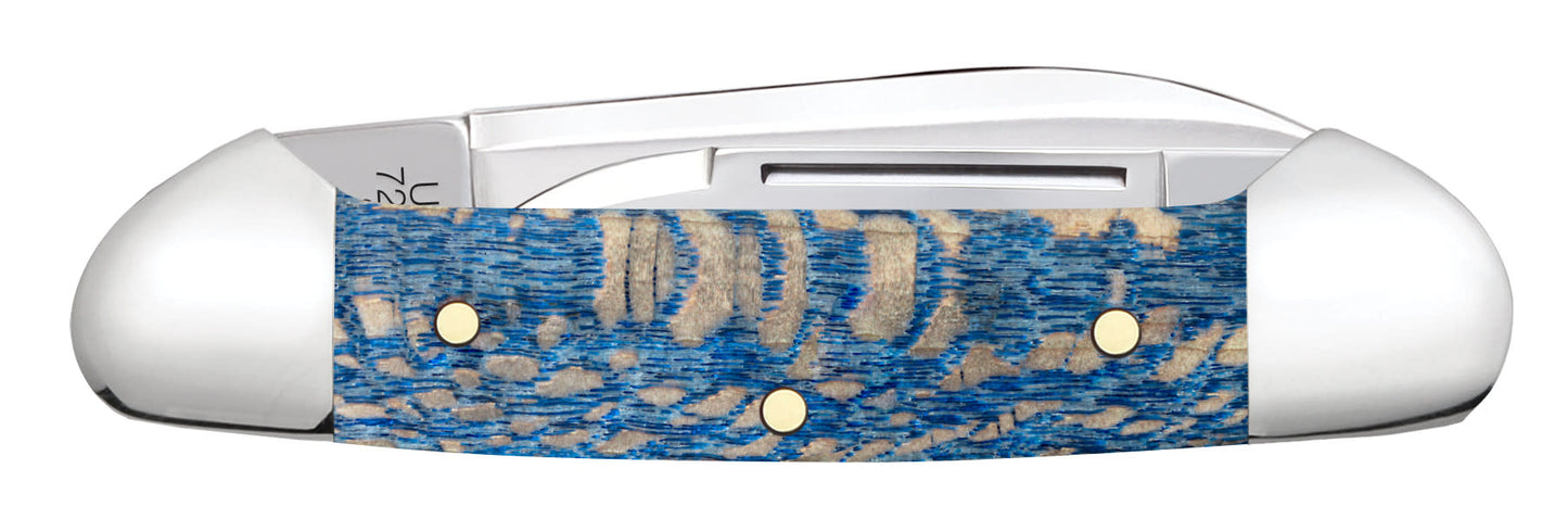 Case Smooth Blue Sycamore Wood Baby Butterbean
