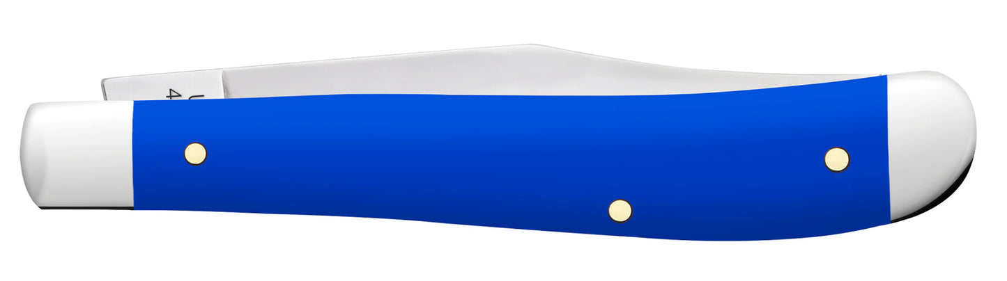 Case Knives Royal Blue Synthetic Smooth Slimline Trapper