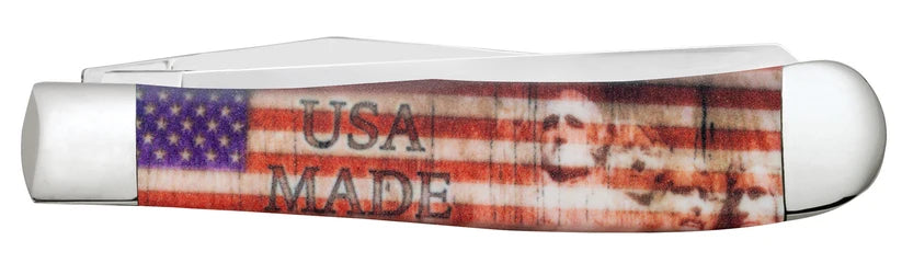 Case Trapper Patriotic Freedom Color Infusion 10678 Pocket Knife