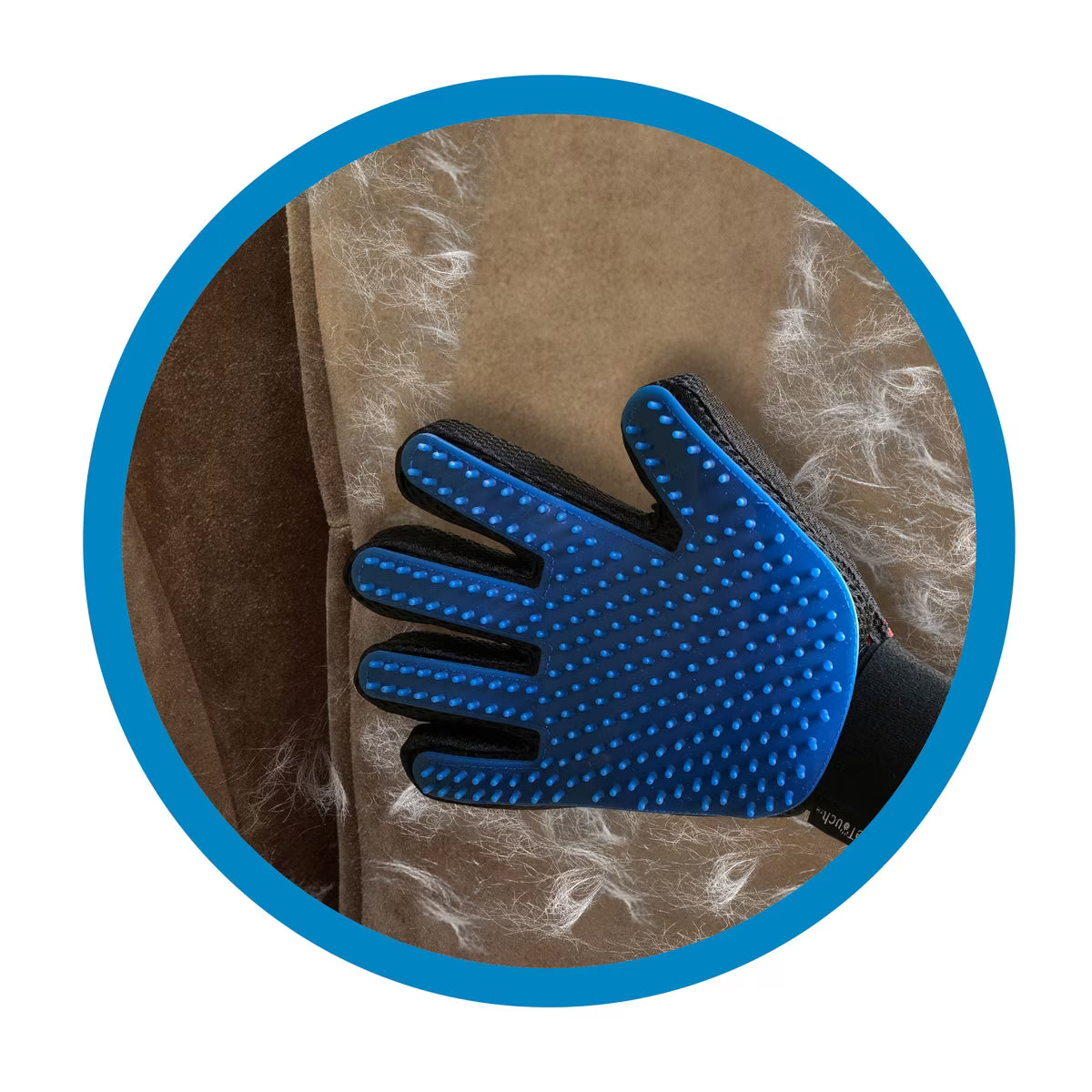 Truetouch Five Finger Pet Deshedding Glove