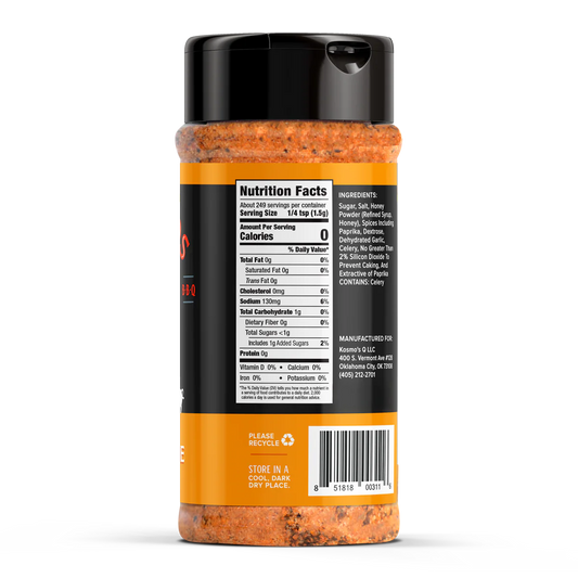 Kosmos Honey Killer Bee Dry Rub