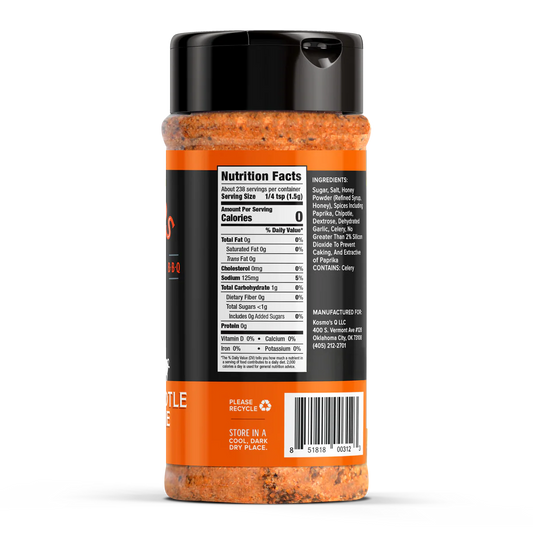 Kosmos Honey Chipotle Killer Bee Dry Rub