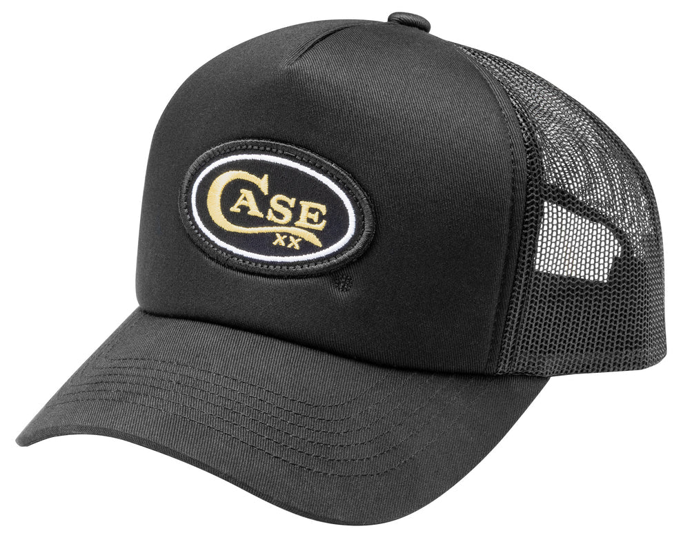 Case Retro Black Trucker Hat w/Case Logo
