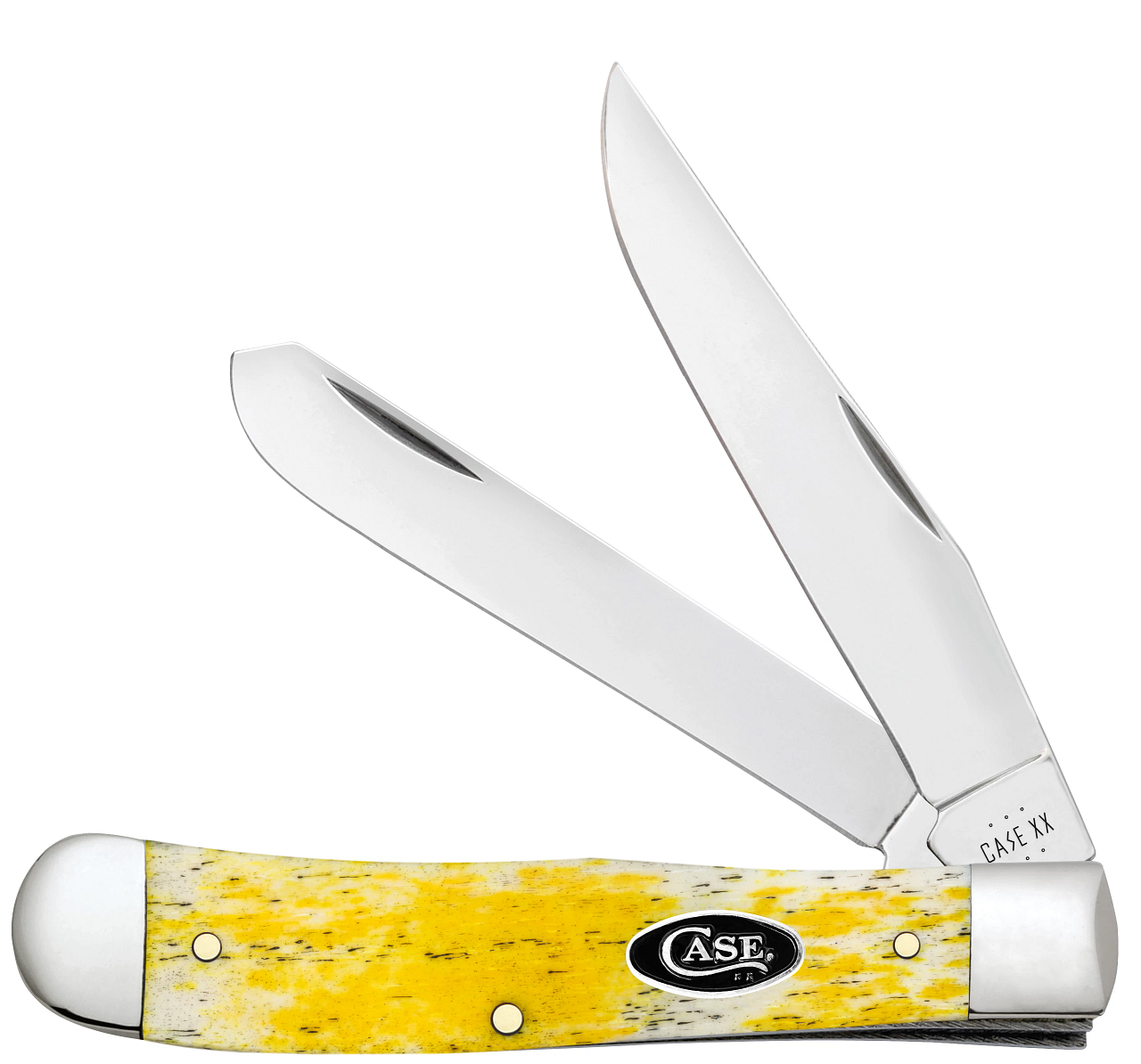 Case Trapper Yellow Bone 20030 Stainless Steel Pocket Knife