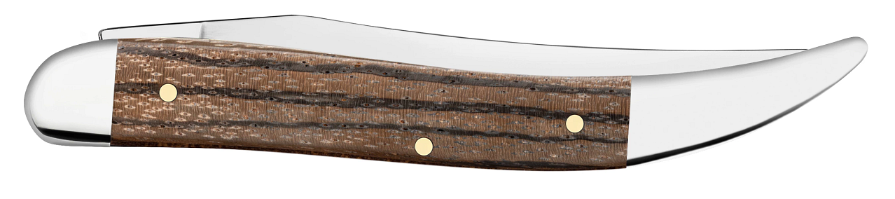 Case Medium Toothpick Natural Zebra Wood