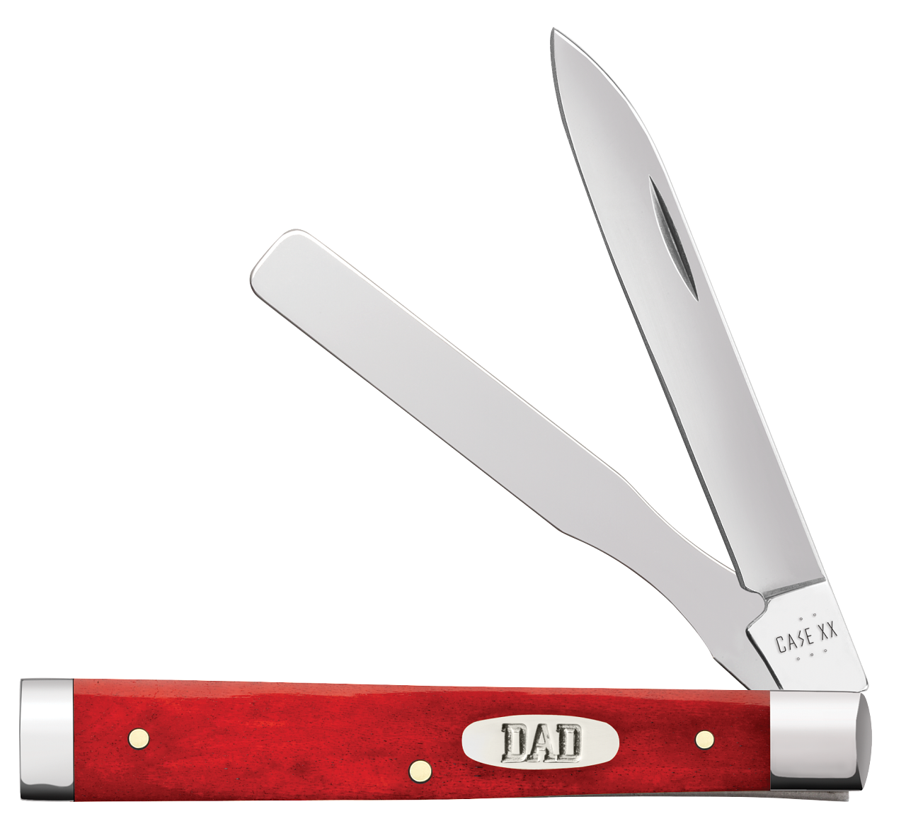 Case Knives Baby Doc DAD Dark Red Bone Stainless Pocket Knife
