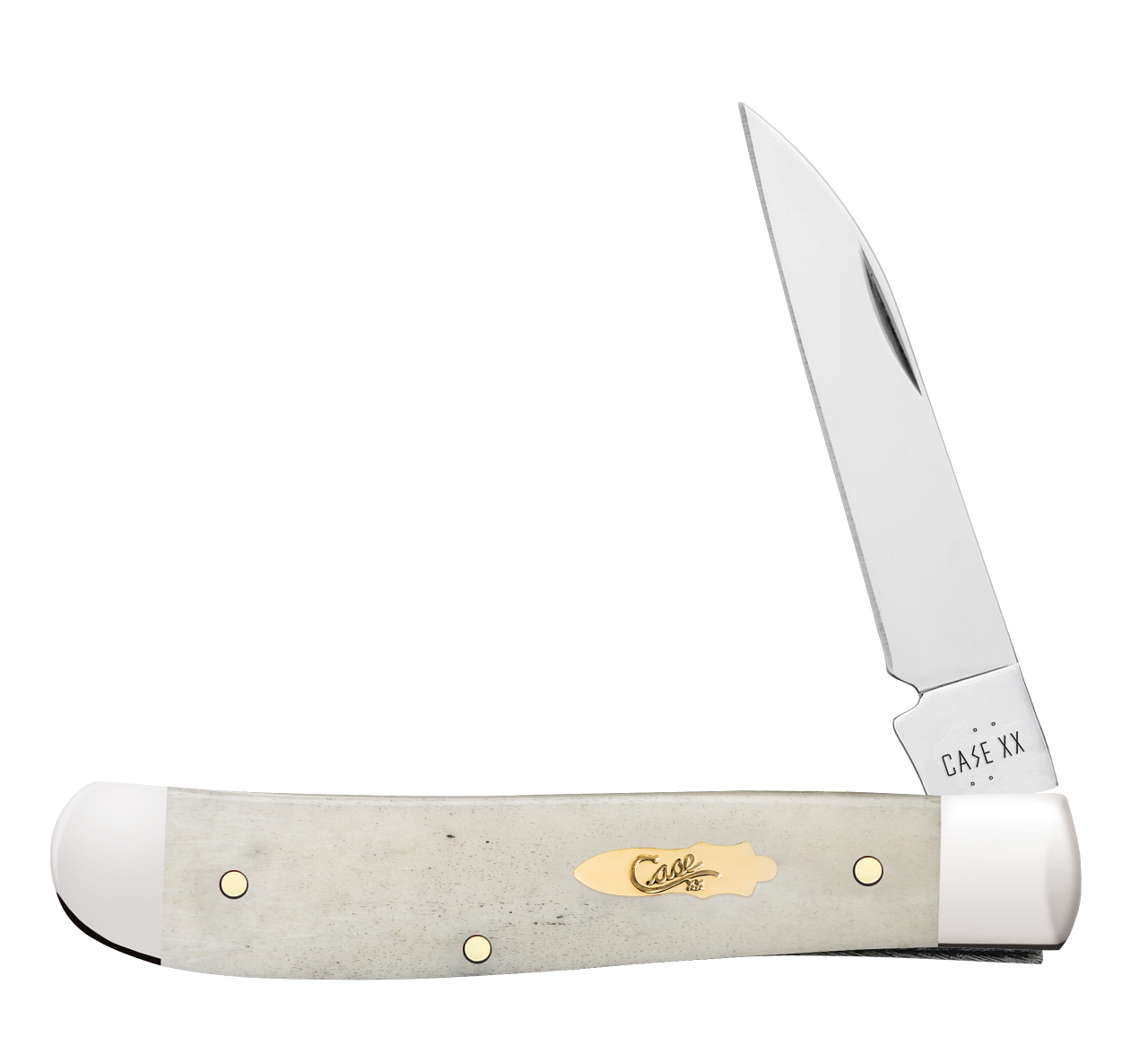Case Natural Bone Mini Trapper