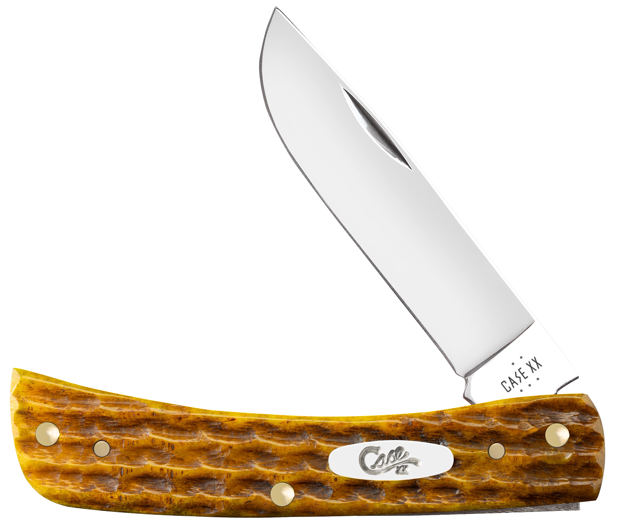 Case Sod Buster Jr Heritage Honeycomb Bone