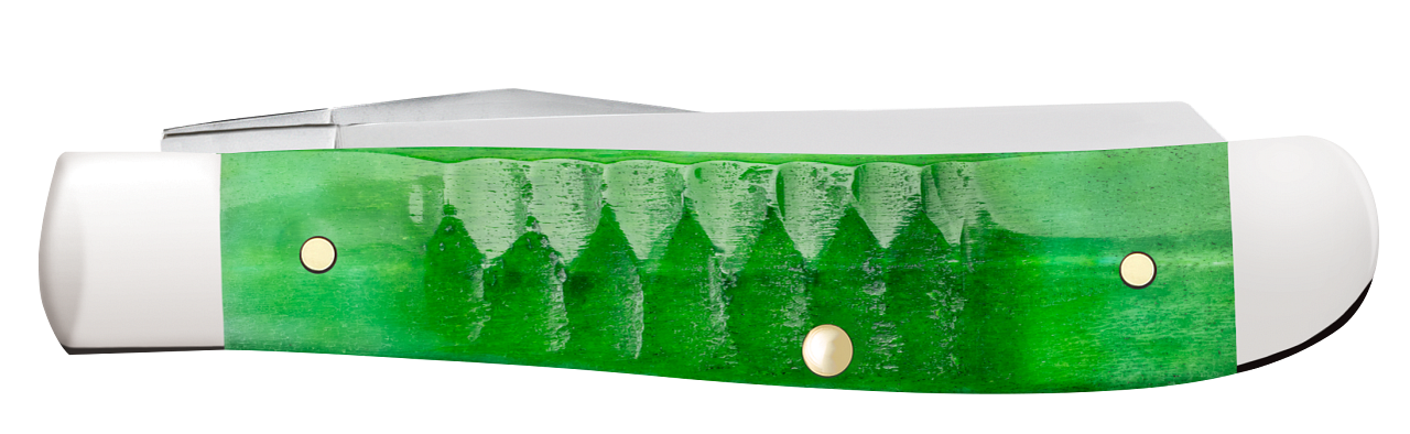 Case Bright Green Bone Gator Jig Mini Trapper