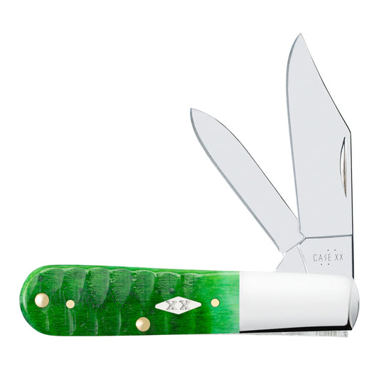 Case Gator Jigged Bright Green Bone Barlow
