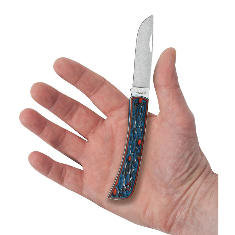 Case Crossroads™ Fossil Jig Sonic Blast Multi Cut w/ Current Red G-10 XR Sod Buster® Jr 66390