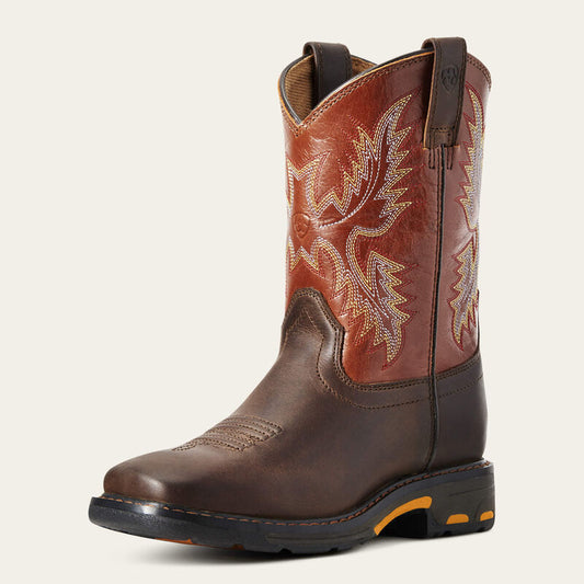 Ariat Youth WorkHog Wide Square Toe Boot