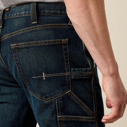 Ariat Men's Rebar M4 Relaxed Workhorse DuraStretch Boot Cut Jeans