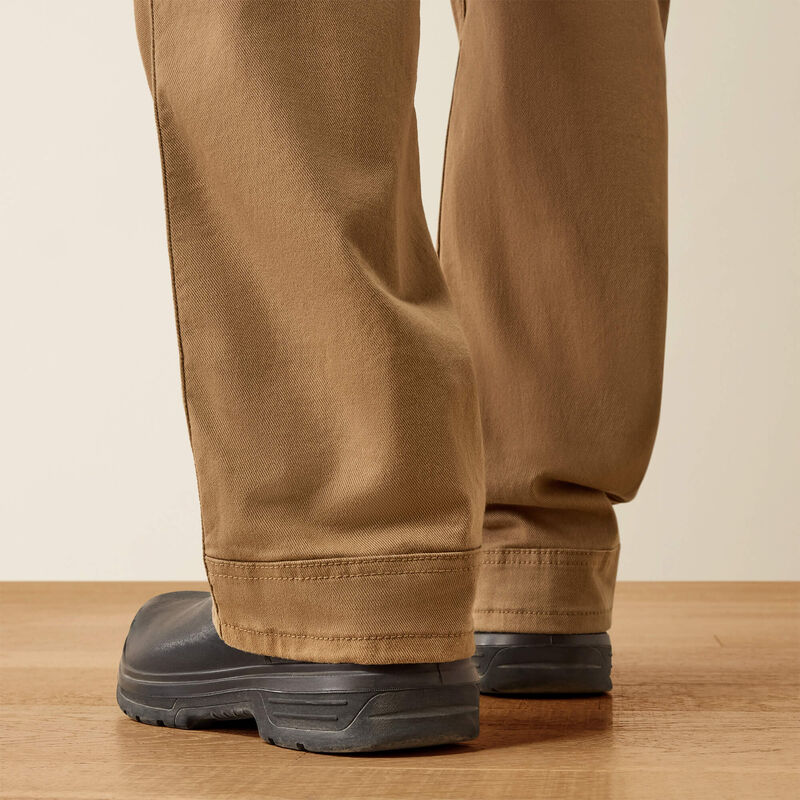 Ariat Men's Rebar M4 Relaxed DuraStretch Washed Twill Dungaree Boot Cut Pant