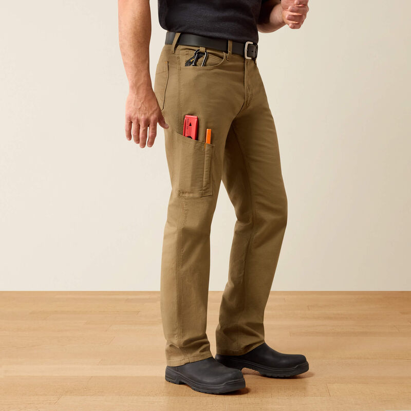 Ariat Men's Rebar M4 Relaxed Made Tough DuraStretch Straight Leg Pants