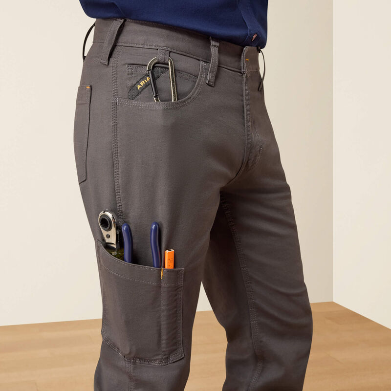 Ariat Men's Rebar M4 Relaxed Made Tough DuraStretch Straight Leg Pants