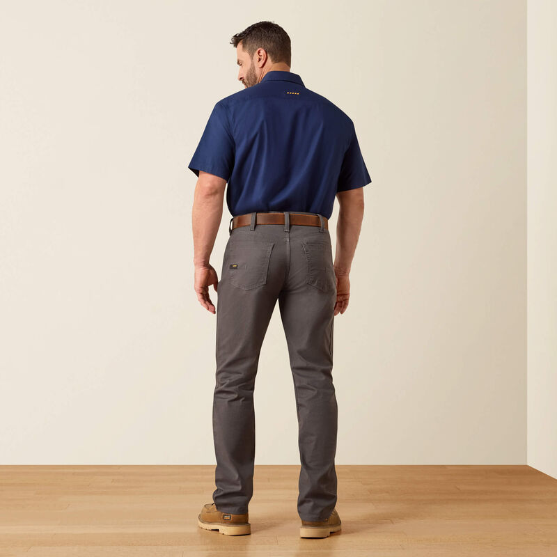 Ariat Men's Rebar M4 Relaxed Made Tough DuraStretch Straight Leg Pants