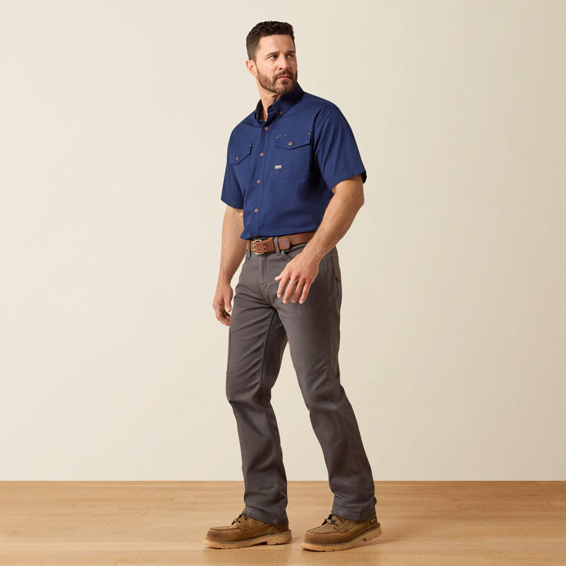 Ariat Men's Rebar M4 Relaxed Made Tough DuraStretch Straight Leg Pants