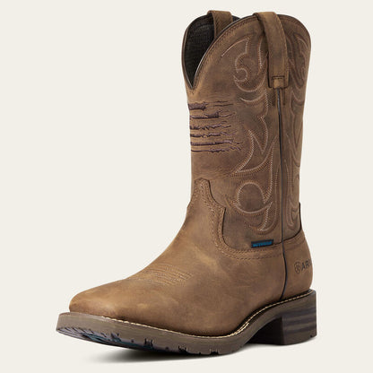 Ariat Men's Hybrid Patriot Waterproof Western Boot