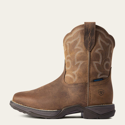 Ariat Women's Anthem Shortie II Waterproof Square Toe Western Boot