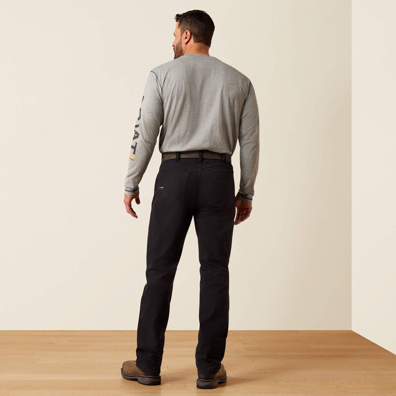 Ariat Men's Rebar M4 Relaxed Made Tough DuraStretch Straight Leg Pants