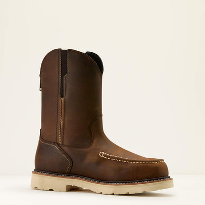 Ariat Men's Rebar Lift Pull On Moc Toe Composite Toe Work Boot