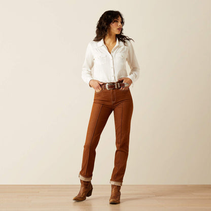 Ariat Women's Ultra High Rise Relaxed Straight Leg Jean