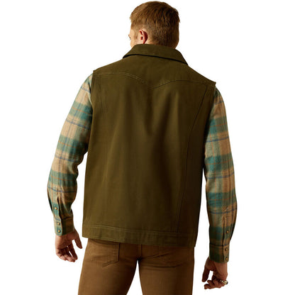 Ariat Men's Canvas Rancher Vest