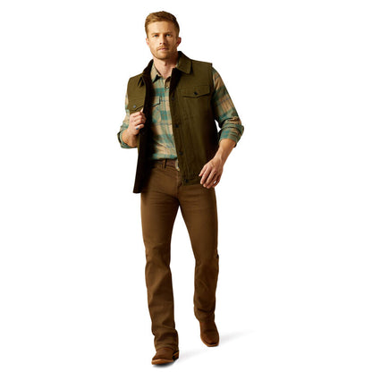 Ariat Men's Canvas Rancher Vest