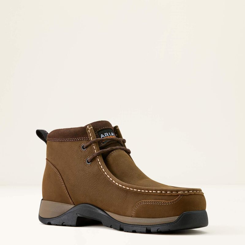 Ariat Women's Edge LTE Dark Brown Round Composite Toe Work Boot
