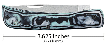 Case Crossroads™ Smooth Seafoam Green Burl G-10 XR Sod Buster® Jr