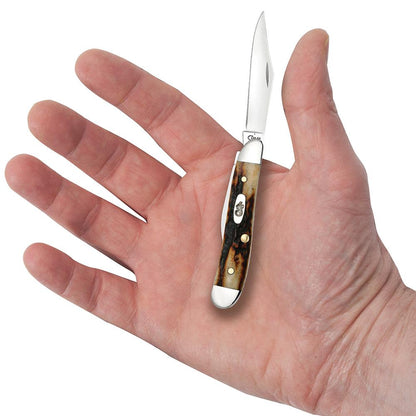 Case red stag peanut