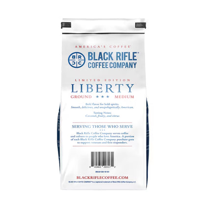 Black Rifle Coffee Company Liberty Roast, Medium Roast, Ground Coffee 11oz