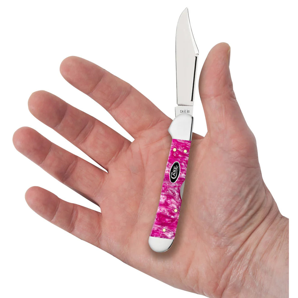 Case Smooth Pink Crackle Kirinite® Mini Copperlock®